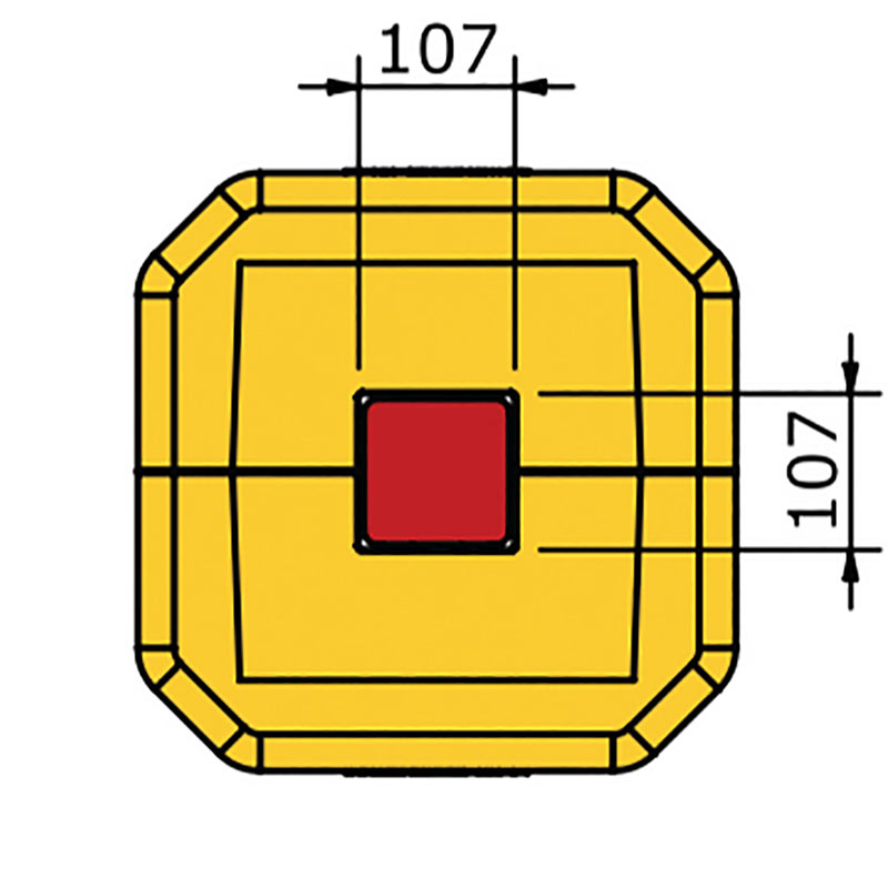 Spacesaver Column Protector - fits column 100 x 100mm