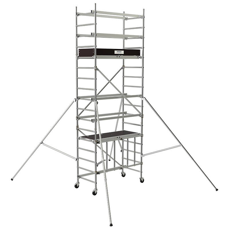 Speedy 4 + 3T Frame Access Scaffold Tower - 3700 x 4400mm - 3.4m Platform Height