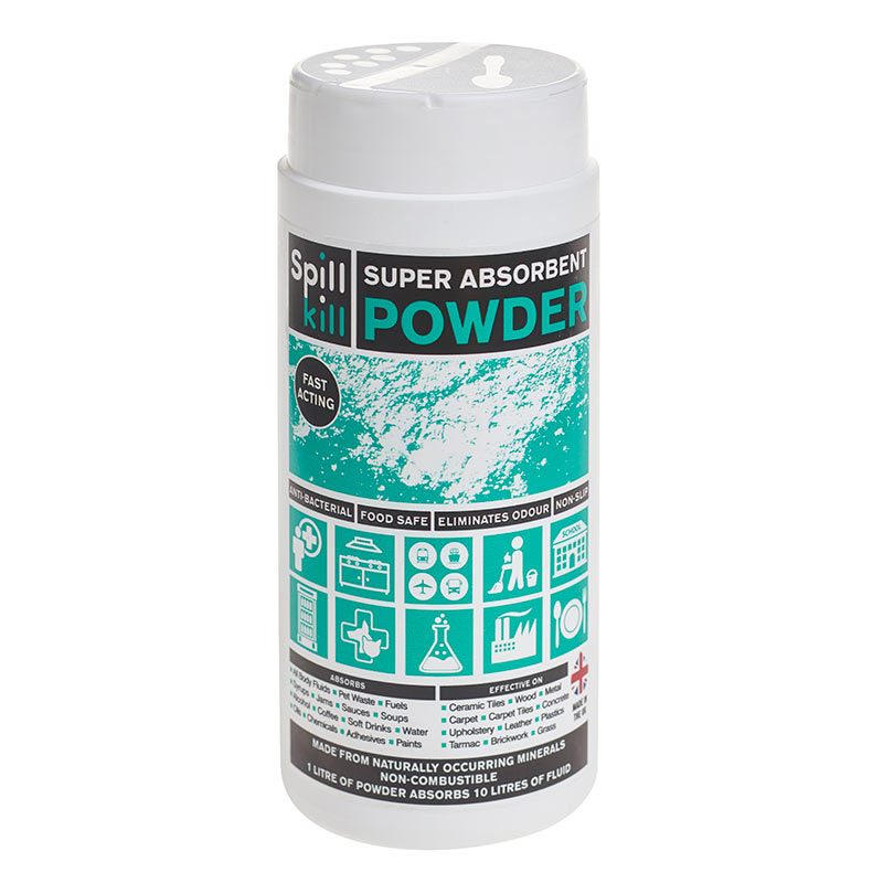 Spill Kill Super Absorbent Powder - 500ml Shaker