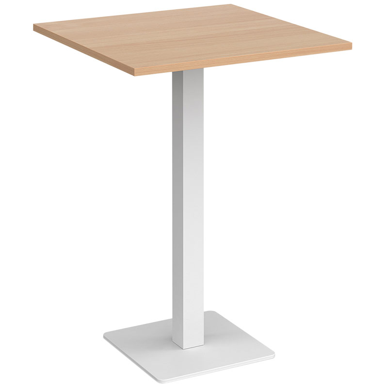 Square Poseur Table with Sqaure Base - 1100 x 800 x 800mm