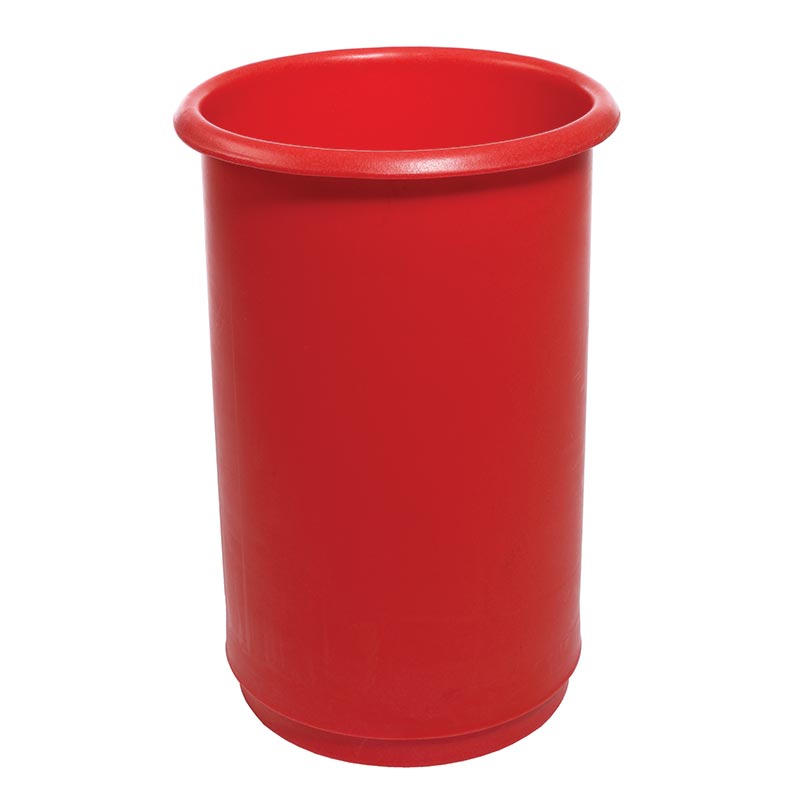 70L Straight Side Round Food Grade Bin - 357mm dia x 620mm high