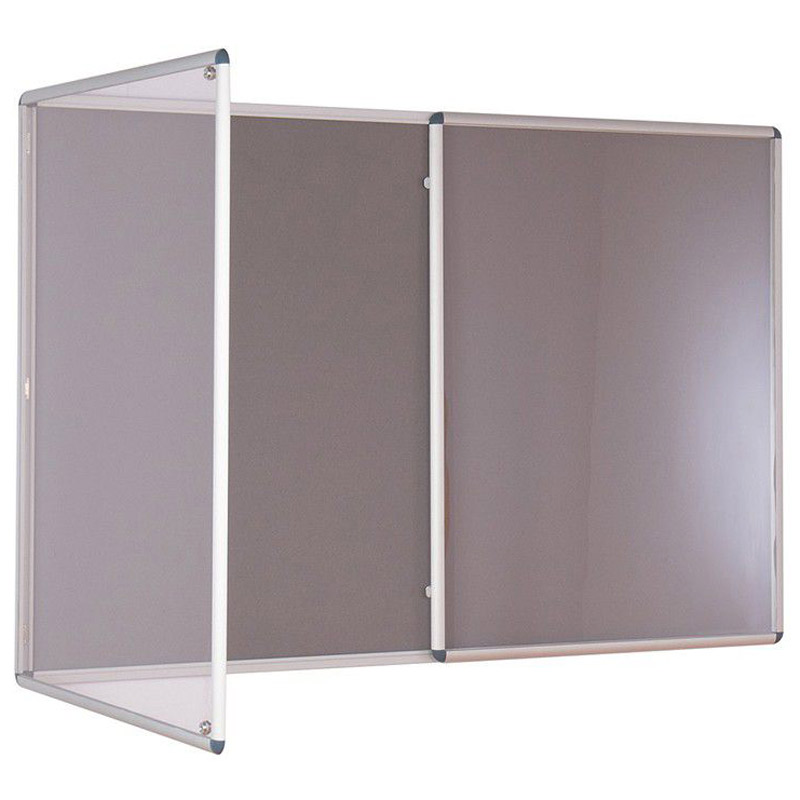 Tamperproof Felt Noticeboard - 1200 x 1800mm