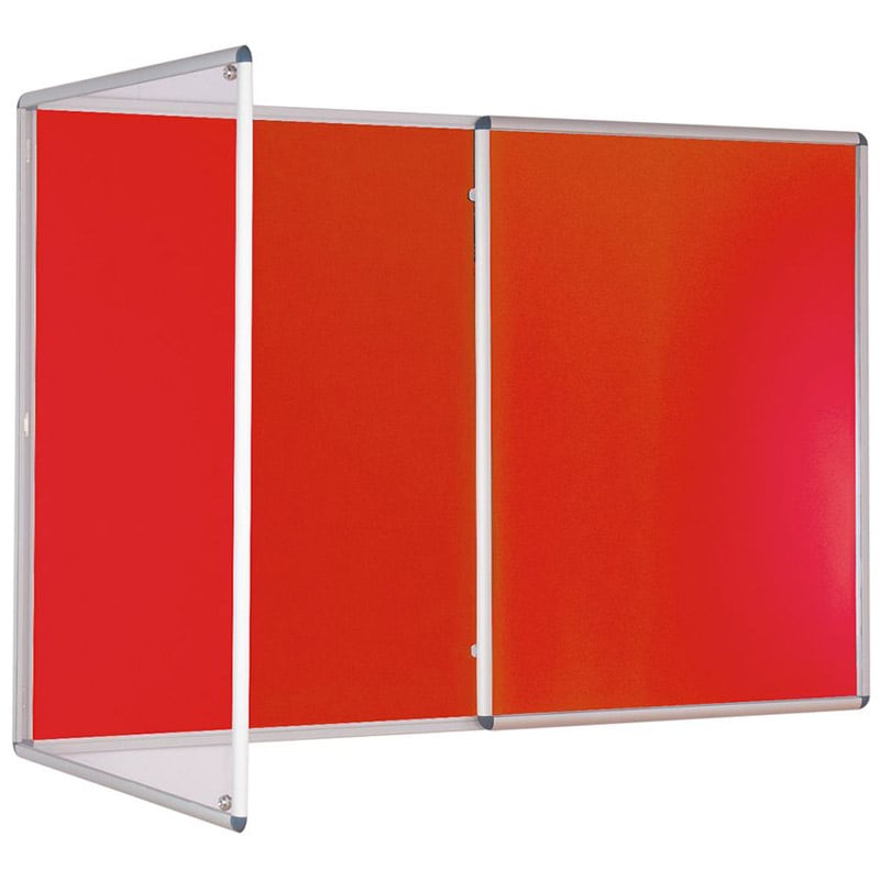 Tamperproof Felt Noticeboard - 1200 x 2400mm