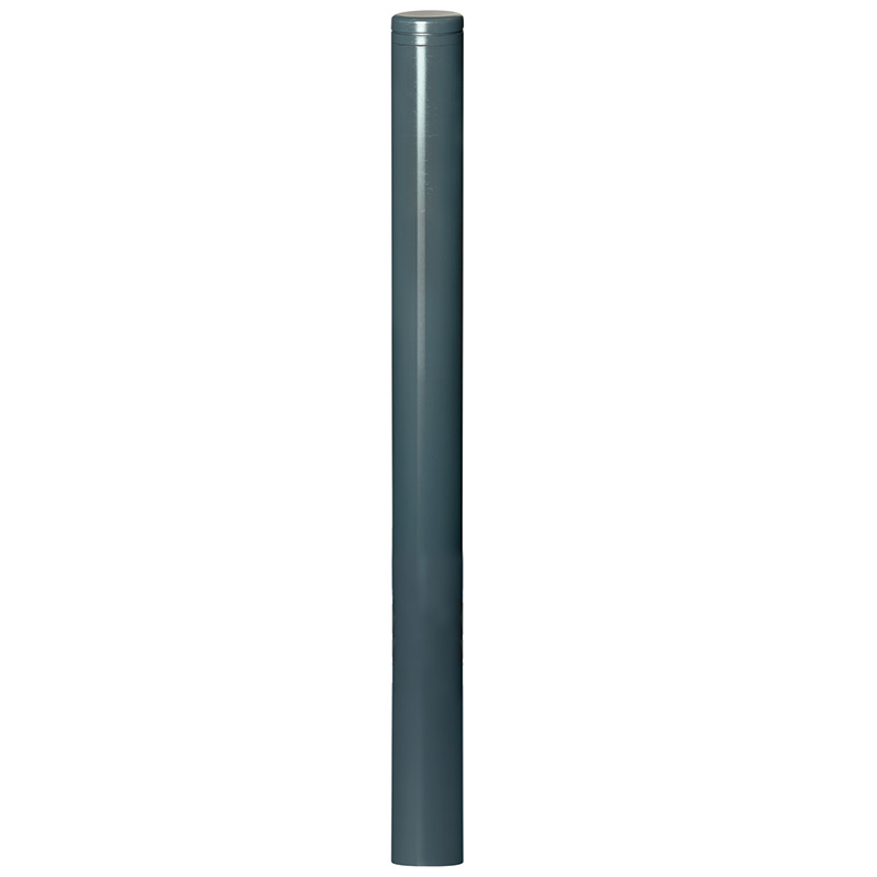 Permanent Tetbury City Bollard - Hot Dip Galvanised and Coated Anthracite Grey (RAL7016) Sub Surface Fix - 940mm high