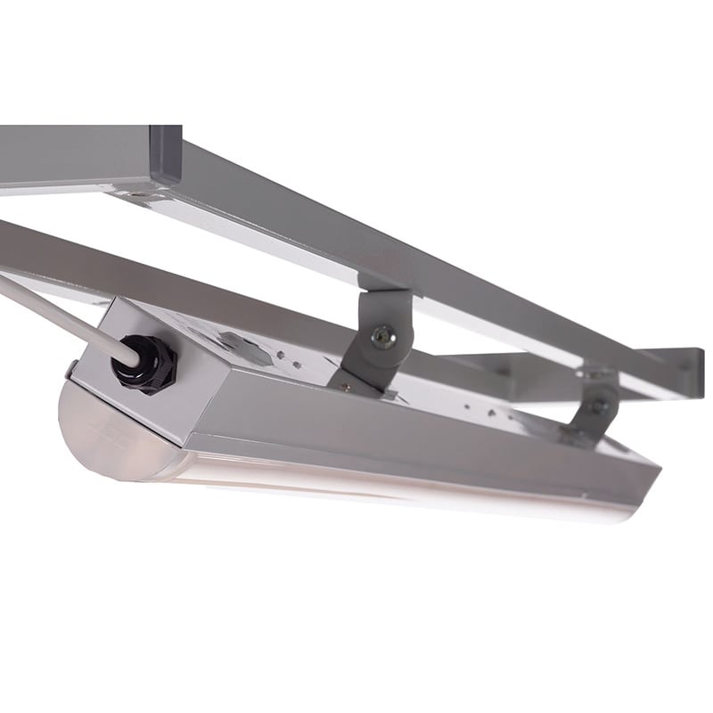 Tilting LED Light for BA/BC/BQ Workbenches - 30 watt - 1200mm long