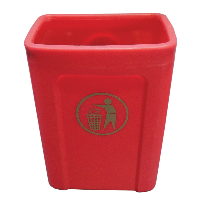 Titus Mounted Litter Bin Without Lid 