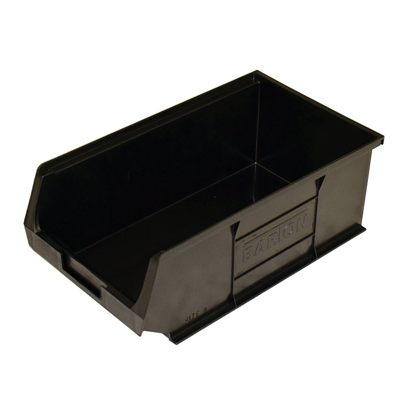 Topstore Recycled Plastic Parts Bin - TC4 - 132 x 205 x 350mm - pack of 10
