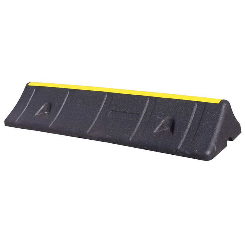 TRAFFIC-LINE Heavy-Duty Recycled Rubber Wheel Stop - 150 x 1000 x 300mm