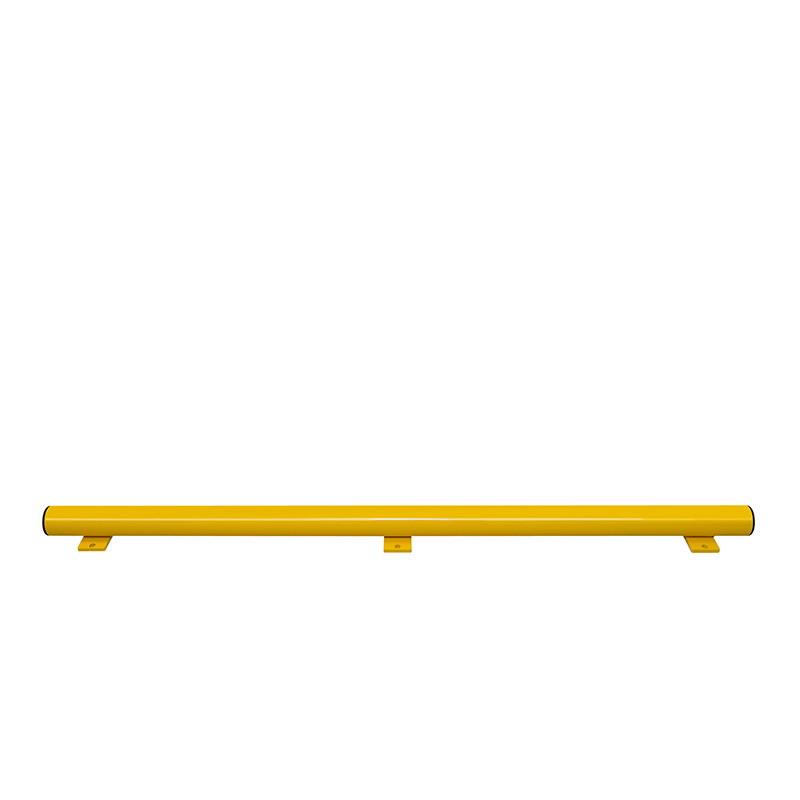 BLACK BULL FLEX Impact Protection System HYBRID - Under-run Protection Bar Steel 2,050mmL - Indoor Use - Powder Coated - Yellow