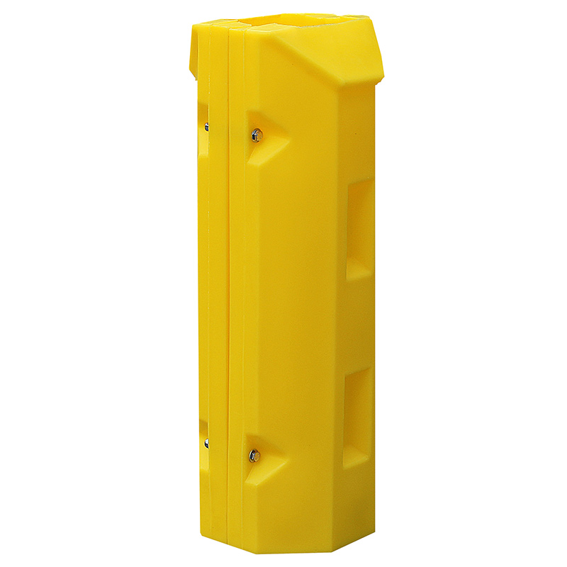 Universal Yellow Polyethylene Beam Protector - 945 x 350 x 360mm