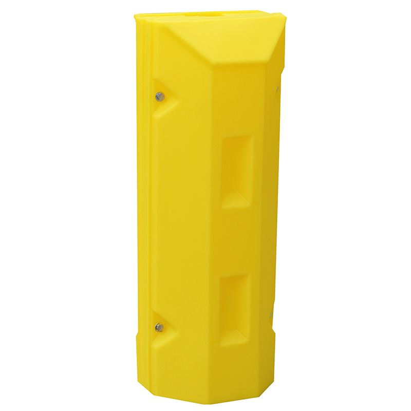 Universal Yellow Polyethylene Beam Protector - 945 x 350 x 360mm