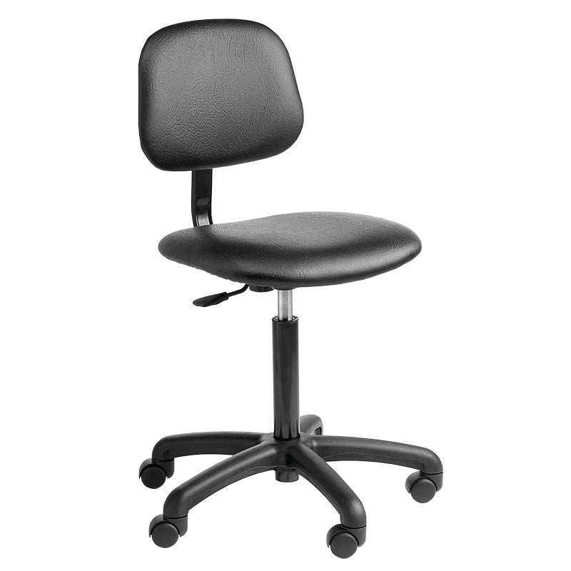 Upholstered Low-Lift Operator Chair with Gildes 