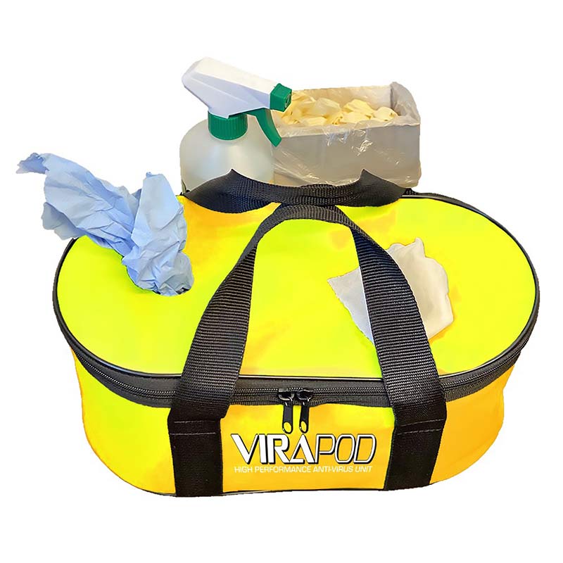Virapod Emergency Sanitising Kit 1 - Yellow Bag