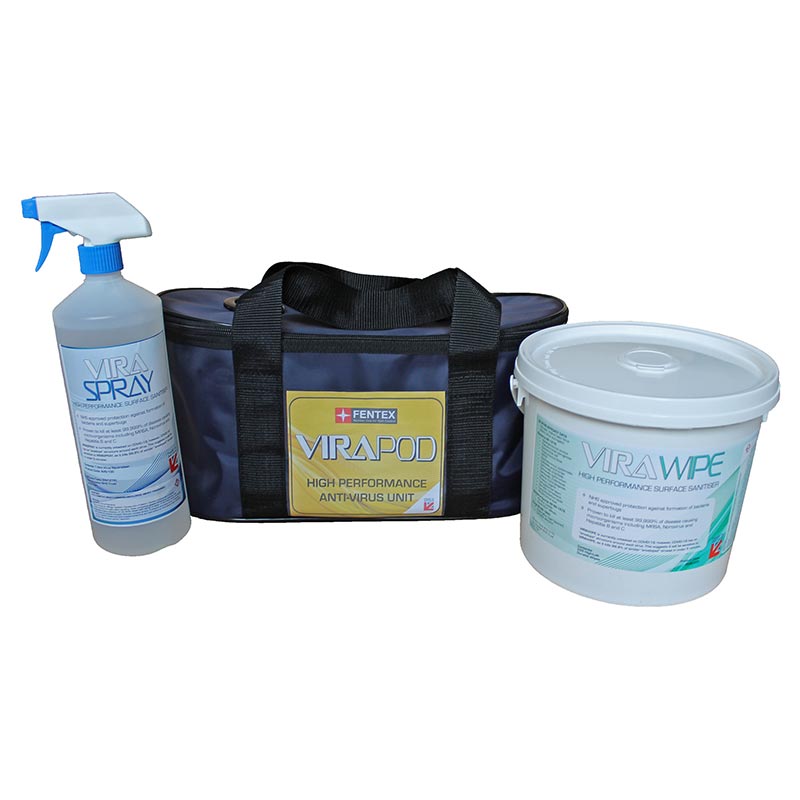 Virapod Emergency Sanitising Kit 2 - Blue Bag