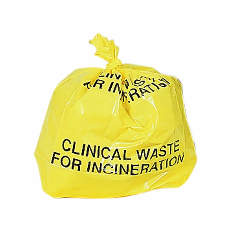 Pack of 200, 80L Clinical Waste Sacks