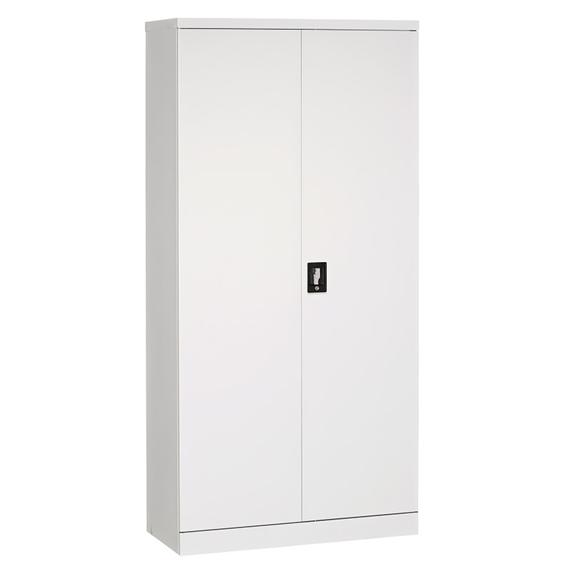 Steel storage cupboard - White - 2000 x 1000 x 500mm