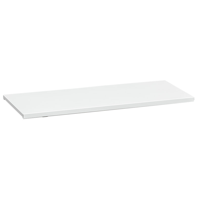 White Steel Shelf for Storage Cupboard - 895 x 350mm