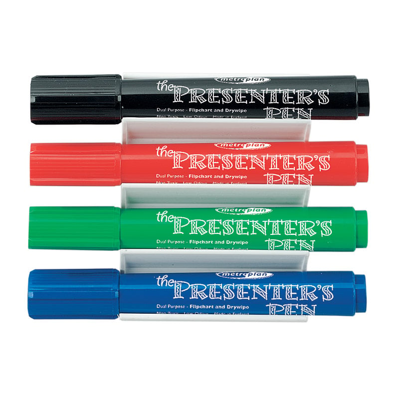 Whiteboard pen holder (holds 4 pens)
