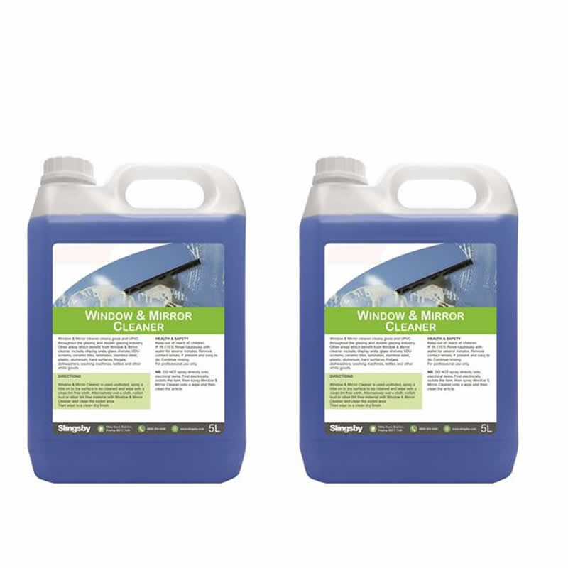Window and Mirror Cleaner 2 x 5L