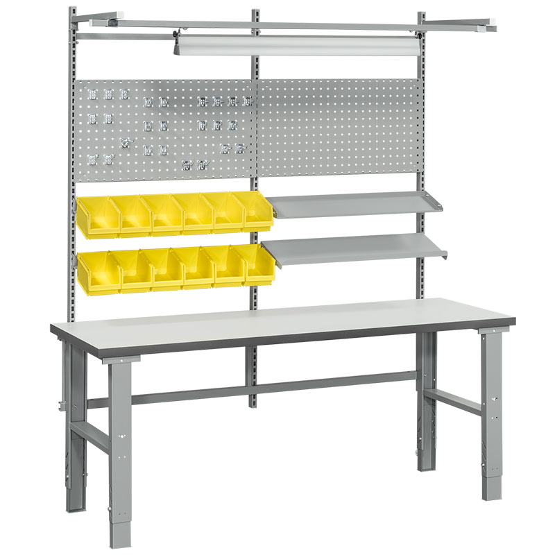 Heavy-Duty Complete Workbench - 500kg Load Capacity