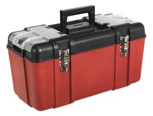 Tool Boxes with Tote Tray & 2 Organisers