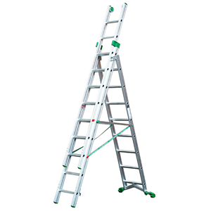 Combination Ladders with Telescopic Stabiliser