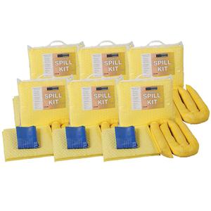 Box of 6 Chemical 20litre spill kits
