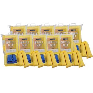 Box of 10 Chemical 10litre spill kits