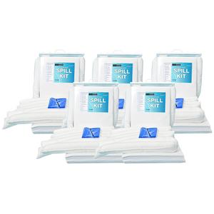 Box of 5 Oil & Fuel 30litre spill kits