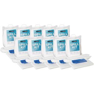 Box of 10 Oil & Fuel 10litre spill kits