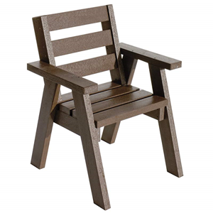 Captain's Recycled Plastic Outdoor Chair & Table