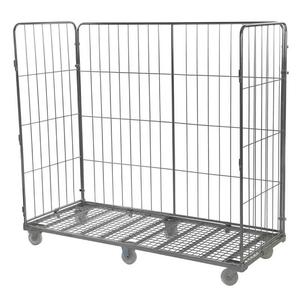 Pallet cage, roll cage, folding pallet cage