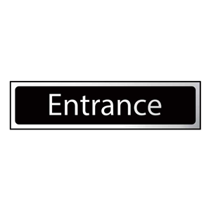 Entrance Mini Sign