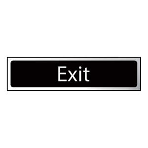 Exit Mini Sign
