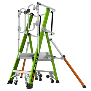 Little Giant GRP Fibreglass Ladders with Safety Cage