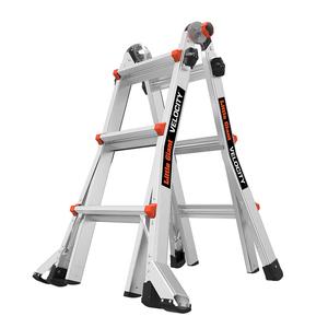 Little Giant Velocity Series 2.0 Multi-purpose Ladder, 3 treads, 4m working height