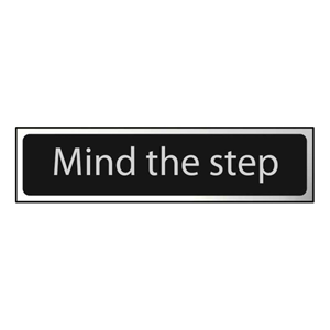 Mind The Step Mini Sign