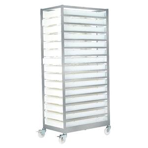 Mobile Tray Racks - Complete With Trays